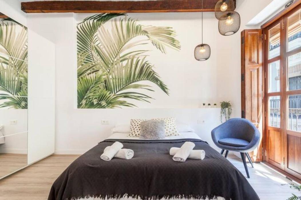 Modern Flat By Mercado Central In Ciutat Vella Valencia Kültér fotó