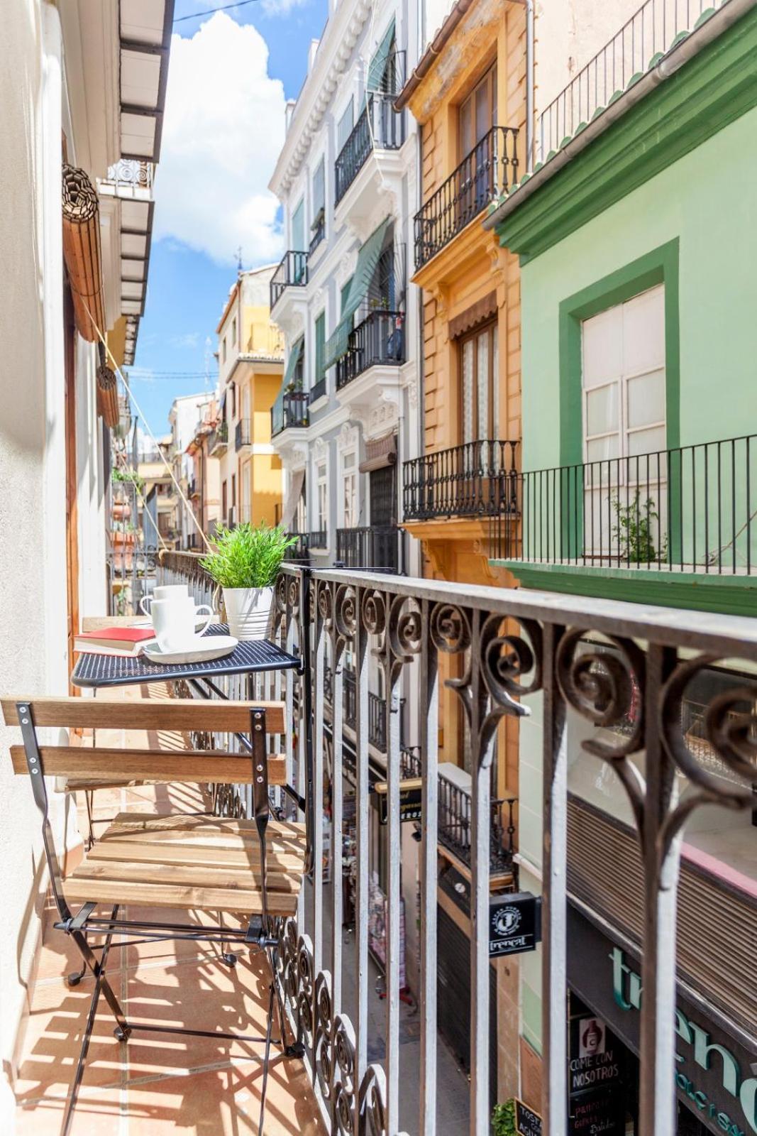 Modern Flat By Mercado Central In Ciutat Vella Valencia Kültér fotó