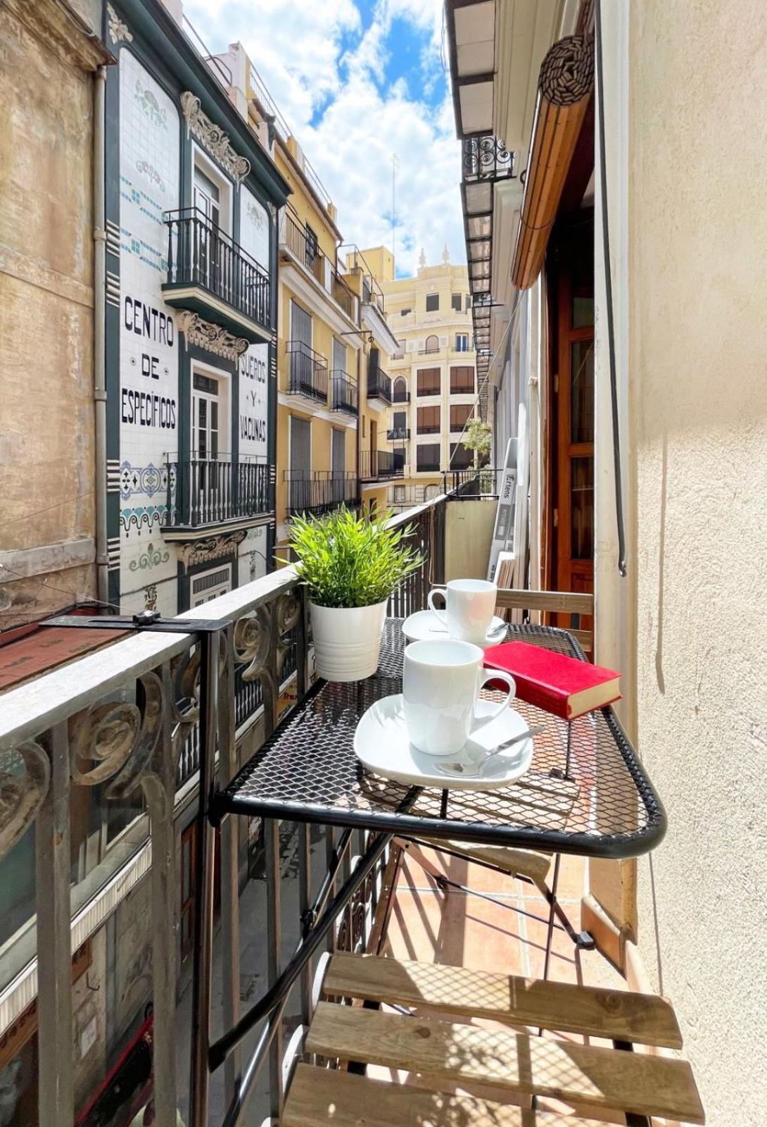 Modern Flat By Mercado Central In Ciutat Vella Valencia Kültér fotó