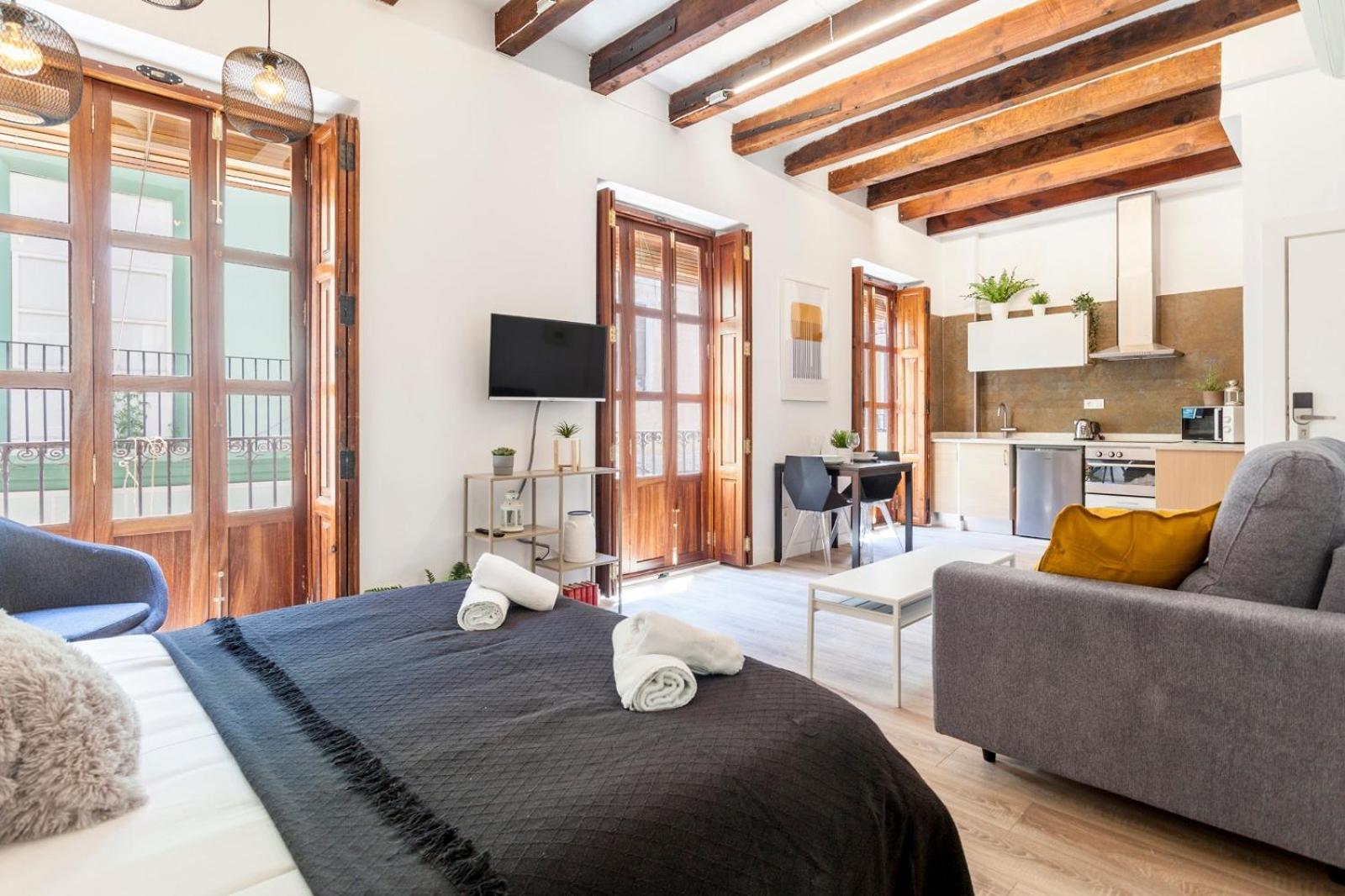 Modern Flat By Mercado Central In Ciutat Vella Valencia Kültér fotó