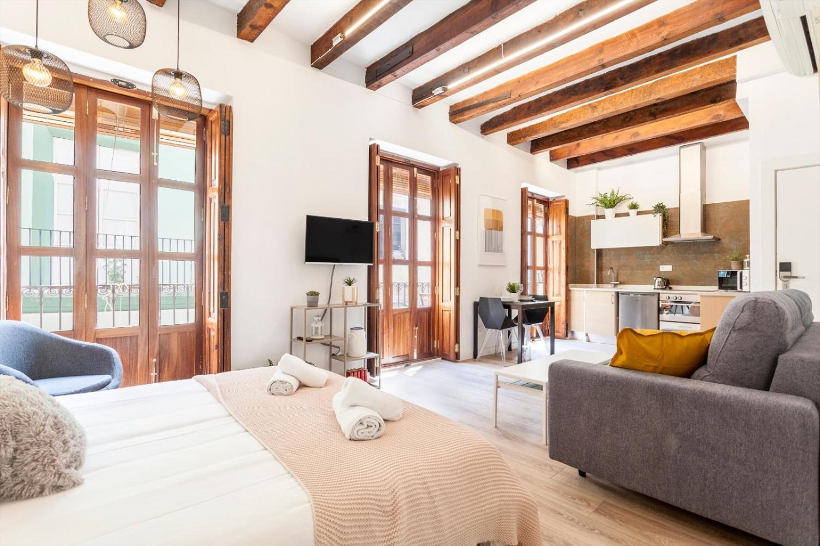 Modern Flat By Mercado Central In Ciutat Vella Valencia Kültér fotó